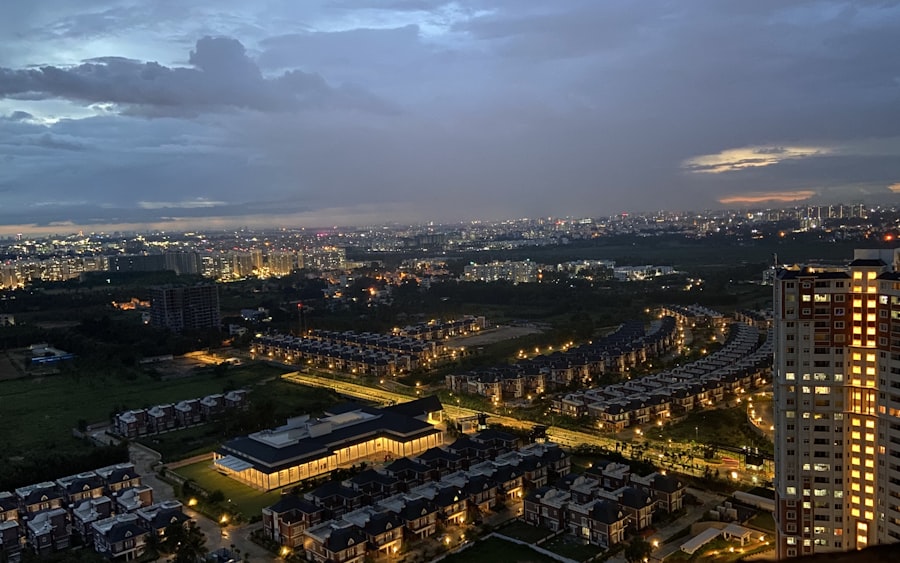 Noida skyline